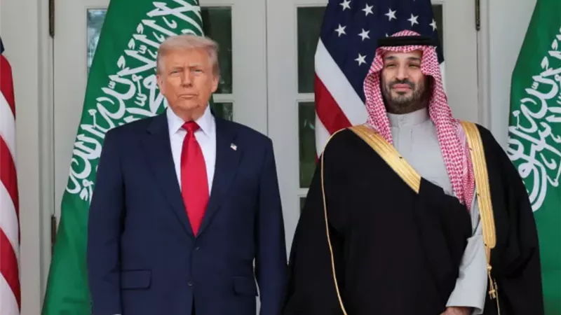 استقبال بطائرات وخيول.. لقاء التريليون بين ترامب وبن سلمان بعيون إسرائيلية