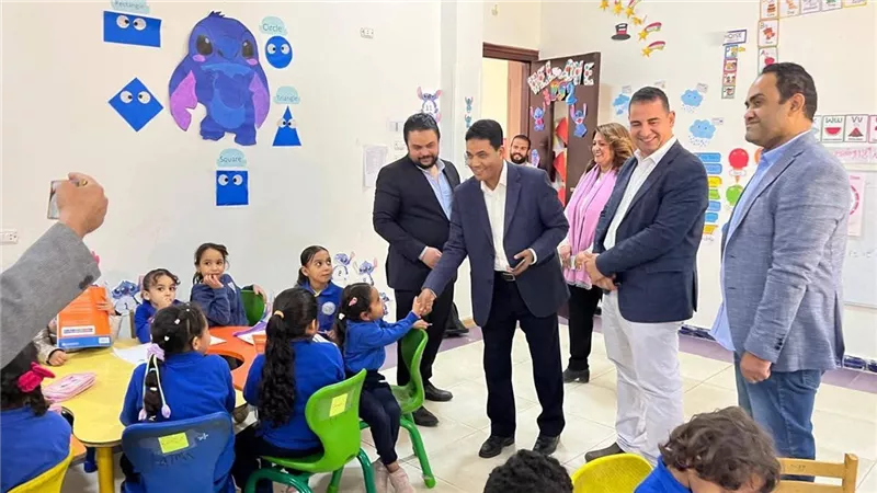 وكيل صحة الأقصر يزور مدارس هيرميس والمستقبل الدولية ووحدة نجع الوحدة