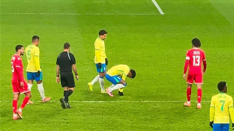 ركلة جزاء مهدرة.. تعادل تونس والبرازيل 1/1 وديا