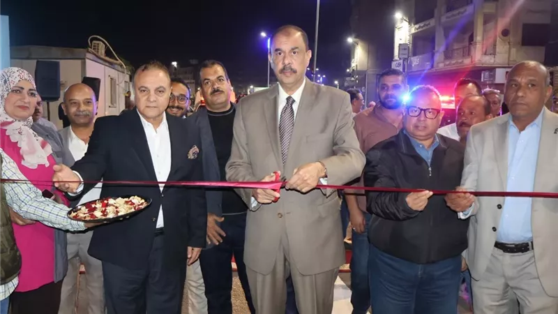 محافظ سوهاج يفتتح كوبري توسعة كورنيش النيل الغربي