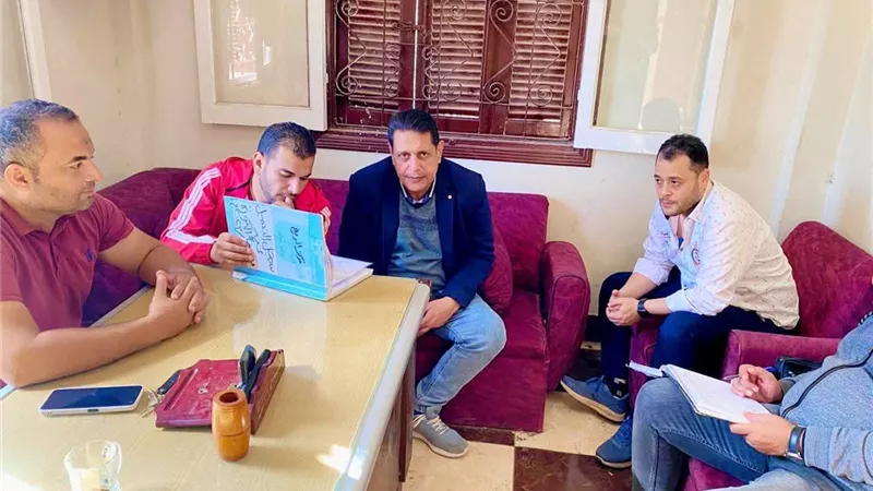 لجنة الرعاية الصحية تتفقد المنشآت الرياضية بكفر الشيخ