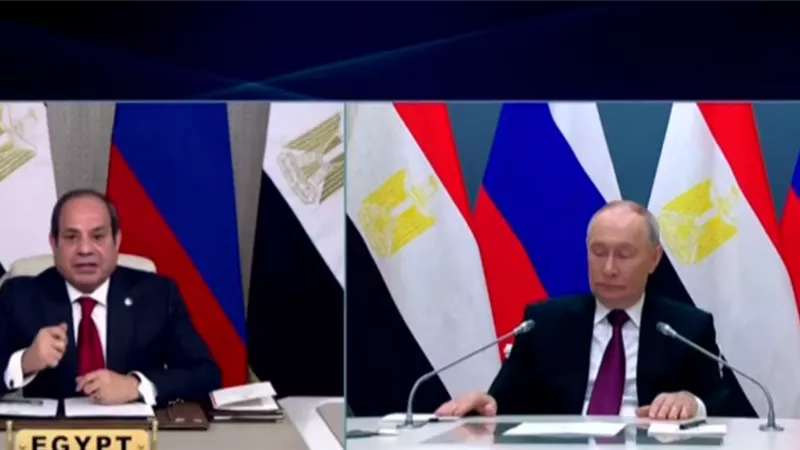السيسى: العلاقة مع روسيا قائمة على الاحترام المتبادل والمصالح المشتركة