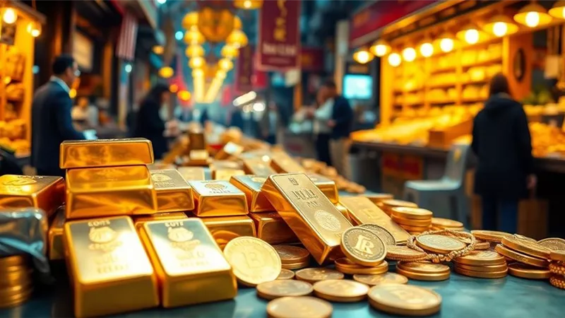 صادرات الذهب السويسرية إلى الصين والهند تتهاوى مع قفزات الأسعار