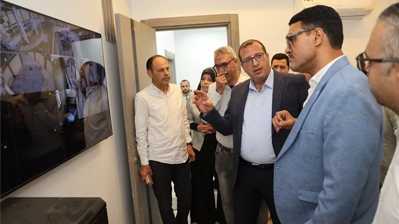 رئيس «مياه القليوبية» يتابع جاهزية محطة جمجرة الجديدة بعد أعمال التحديث