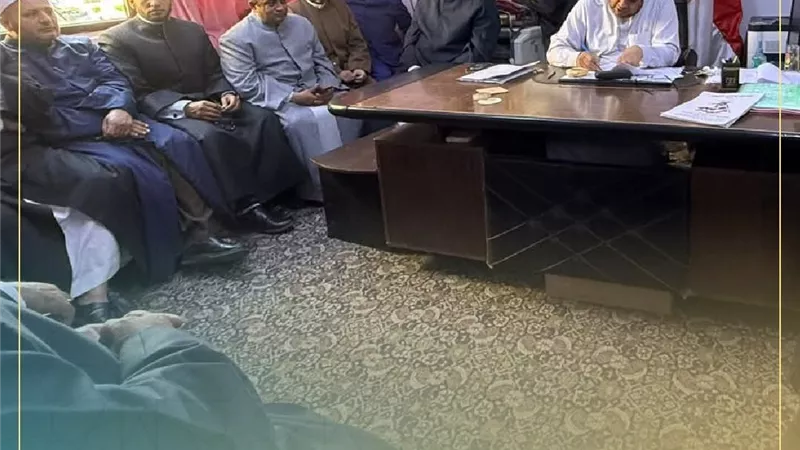 مدير «أوقاف كفر الشيخ» يعقد اجتماعًا مع الأئمة والدعاة