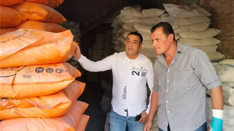 تواصل  الحملات التموينية على المحال والمنشآت والمخابز في قلين بكفر الشيخ