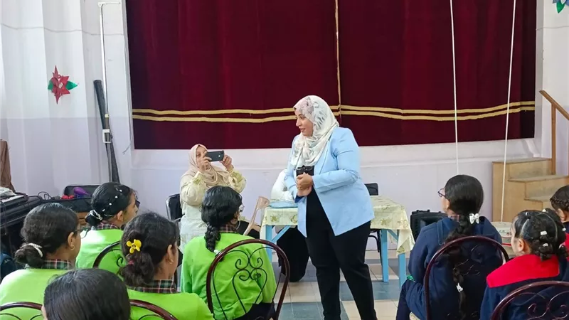 جامعة القناة تطلق برنامجا تدريبيا بمدرسة الراهبات حول الإسعافات الأولية