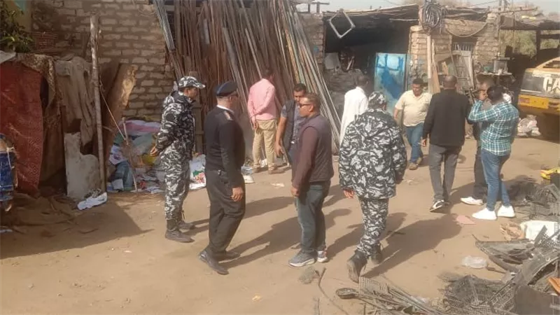 تحرير 8 محاضر خلال حملة للقضاء على ظاهرة النباشين بالإسماعيلية