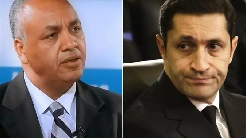 تجدد التراشق بين علاء مبارك ومصطفى بكري.. والجمهور يتفاعل بشكل كبير