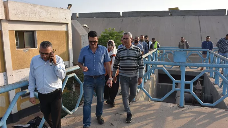 بعد تقاعسه.. «مياه القليوبية» توقف مقاول تطوير محطة كفر مويس