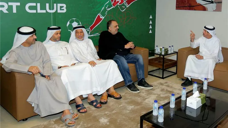 وليد دعبس يفتتح مقر مودرن سبورت دبي بحضور رئيس نادي الشارقة |خاص
