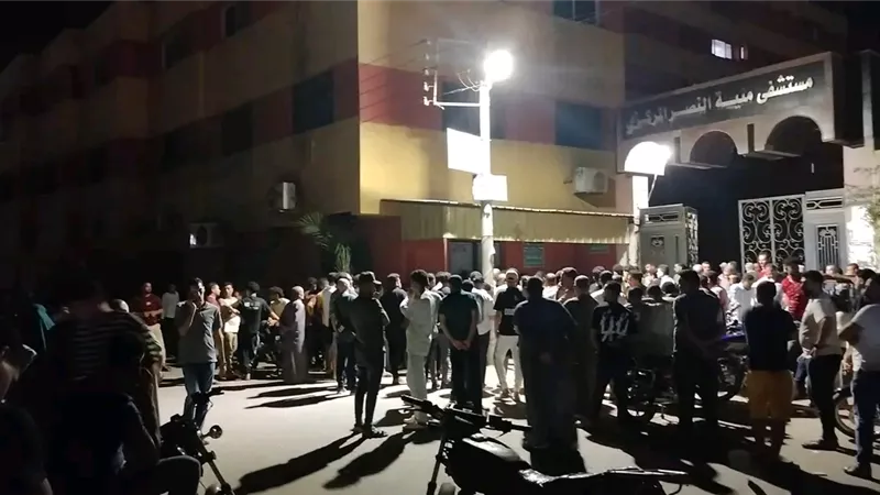 مصرع شخصين وإصابة ثالث من أسرة واحدة في حادث تصادم بالدقهلية