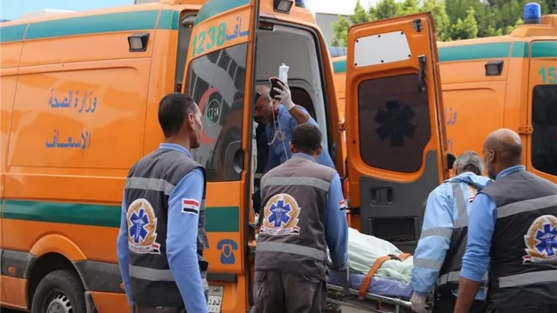 إصابة 5 أشخاص في حادث انقلاب سيارة بالطريق الدولي الساحلي بكفر الشيخ