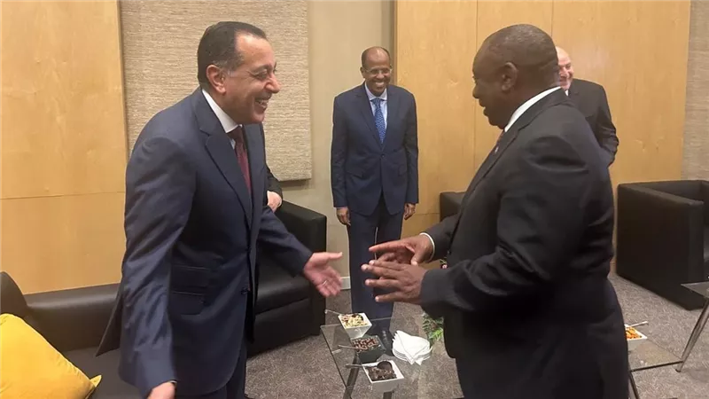 مدبولي يعلن دعم مصر لرئاسة جنوب أفريقيا لمجموعة العشرين |التفاصيل 