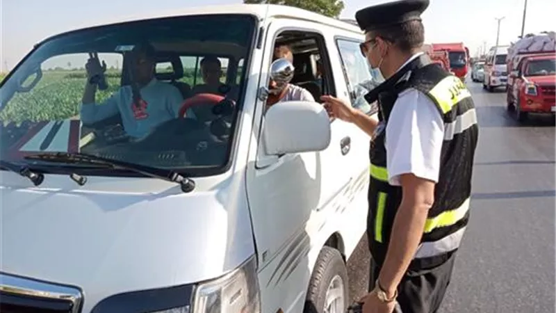 بأكثر من 86 ألف جنيه.. مرور الغربية يضبط 235 مخالفة خلال 24 ساعة