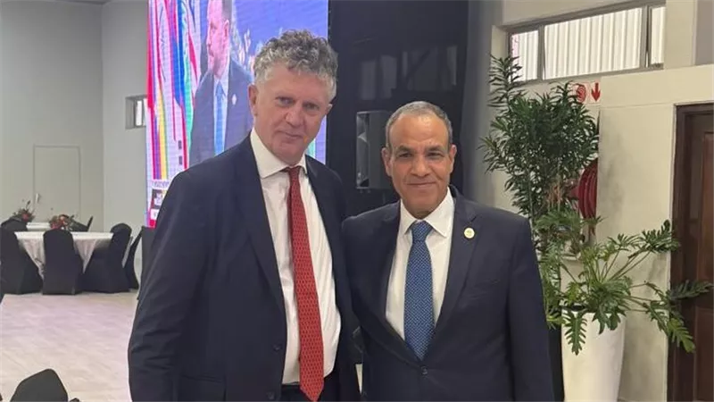 وزير الخارجية ومستشار الأمن البريطاني يبحثان مستجدات الملف الفلسطيني