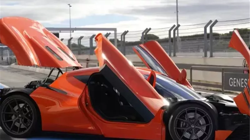 أداء رياضي فاخر.. الكشف عن سيارة جينيسيس Magma GT
