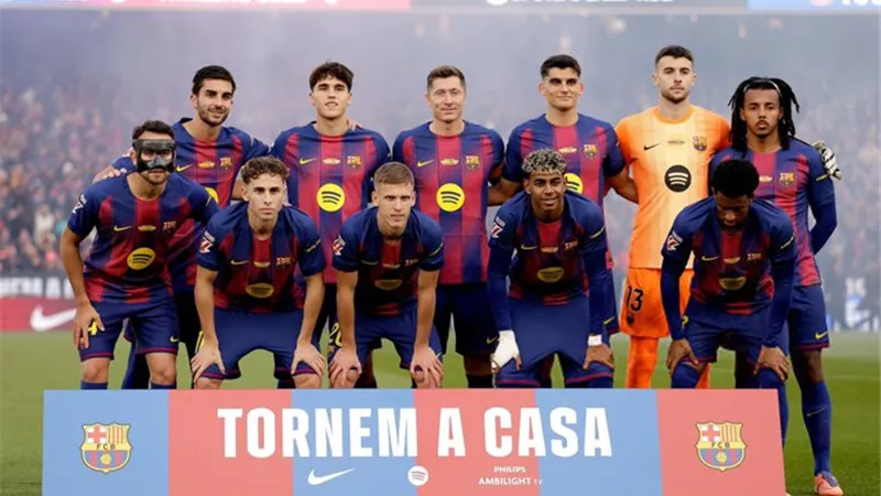 برشلونة يحسم الشوط الأول أمام أتلتيك بلباو بثنائية نظيفة بالليجا
