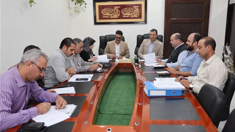 اجتماع تنسيقي بين شركة مياه القليوبية والجهاز التنفيذي لمشروعات مياه الشرب