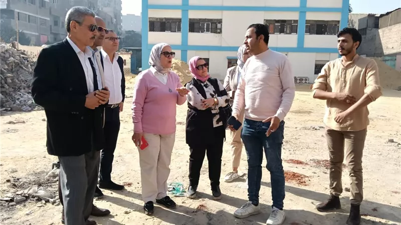 مدير تعليم القاهرة تتفقد أعمال الصيانة وجاهزية اللجان الانتخابية