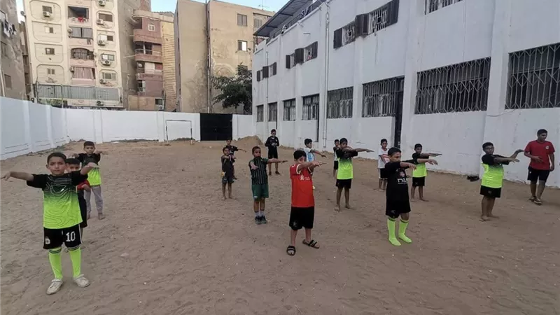 تدريبات الكاراتية ضمن المشروع القومي «ها أنا أحقق ذاتي» في رياضة كفر الشيخ