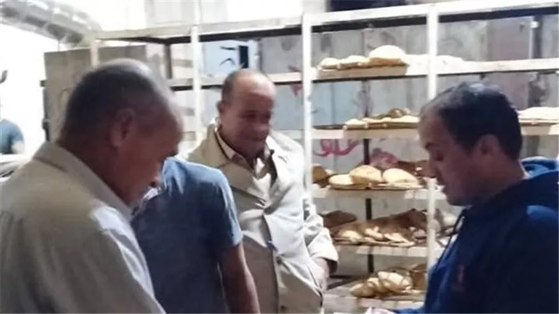 تحرير 57  مخالفة متنوعة للمخابز البلدية بمختلف إدارات محافظة المنوفية 