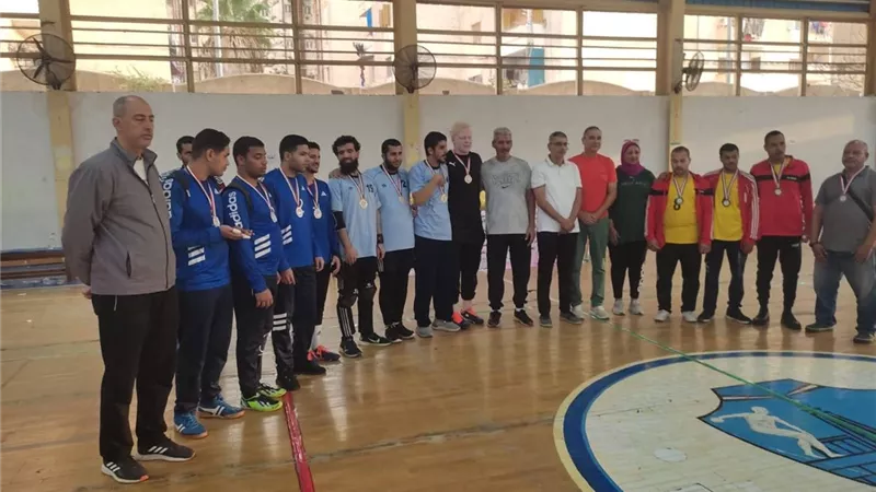 12 ميدالية لطلاب جامعة المنوفية بـ بارالمبياد الجامعات المصرية