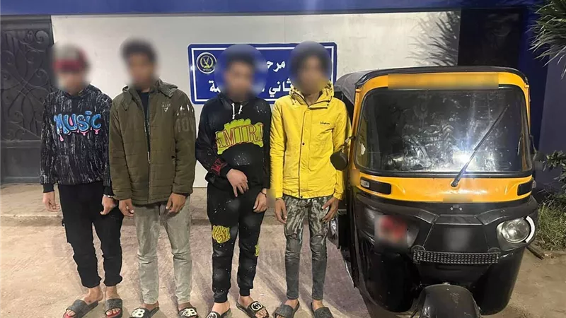بعد تداول الفيديو.. القبض على المتهمين بمحاولة سرقة دراجة نارية بالقليوبية