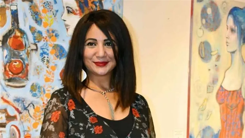 افتتاح معرض وجوه مألوفة لشيماء رحيم بحضور محيي إسماعيل وسعيد توفيق