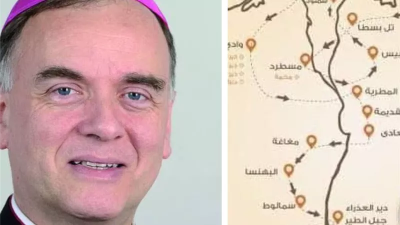 سفير الفاتيكان يكشف عن زيارته لأماكن رحلة العائلة المقدسة بمصر