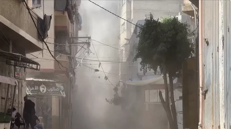 النيل للأخبار: انفجارات متواصلة وارتفاع حصيلة الشهداء في غزة| فيديو