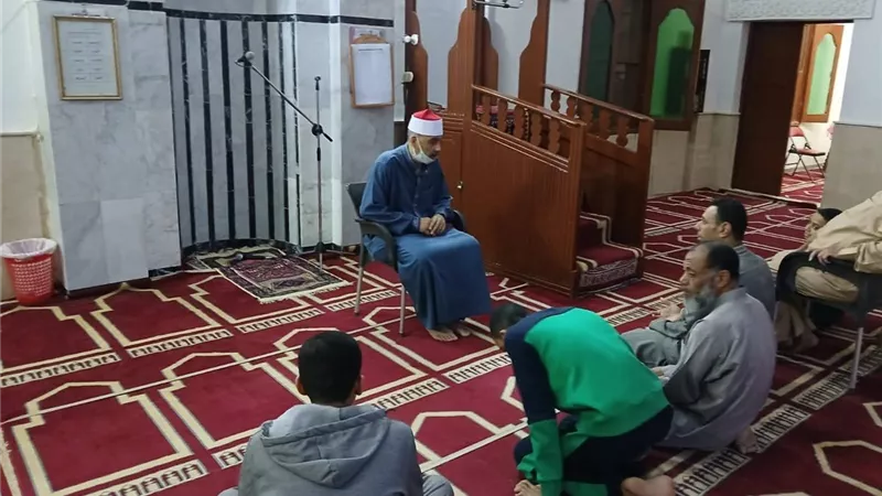 الدروس المنهجية بمساجد أوقاف الوادي الجديد تتواصل ضمن مبادرة «صحح مفاهيمك»