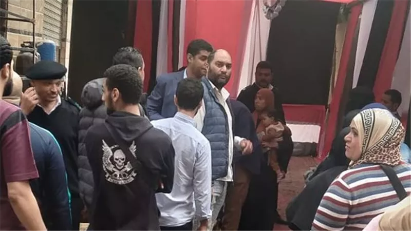توافد الناخبين على لجان الاقتراع بالقليوبية في انتخابات مجلس النواب 