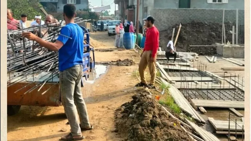 في أول أيام الانتخابات.. إزالة تعديات البناء المخالف بالشرقية|صور