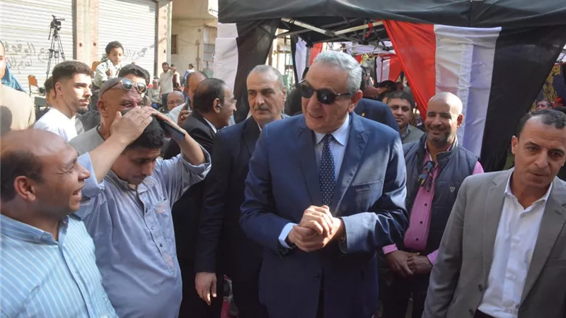 محافظ الغربية يتفقد لجان انتخابات النواب بقرى مركز طنطا