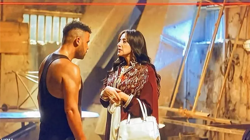 مفاجأة المسلسل.. حنان مطاوع في كواليس «الكينج» مع محمد إمام