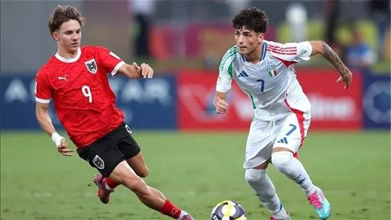 النمسا تُطيح بإيطاليا وتصعد لأول نهائي في تاريخها بمونديال الناشئين