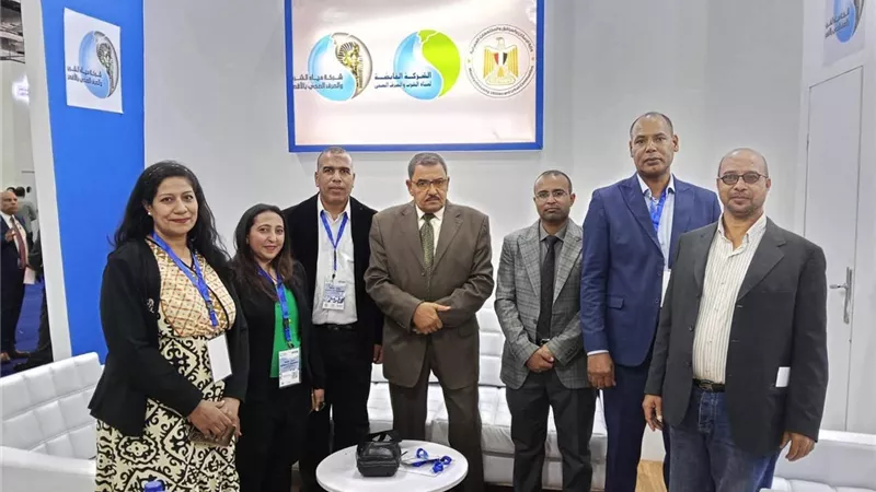 مياه الأقصر تشارك في المعرض الدولي لتكنولوجيا المياه والصرف الصحي