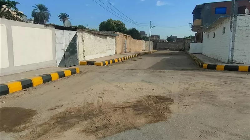 رئيس مدينة كفر الشيخ  يتابع أعمال التطوير بمسار العائلة المقدسة 