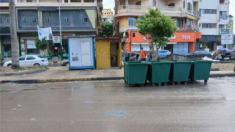 نظافة الإسكندرية.. 299 سلة وحاوية مخلفات جديدة في الميادين