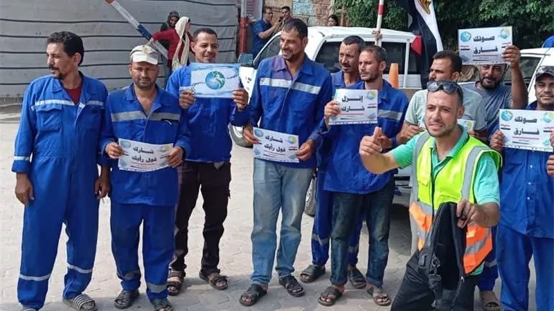 توافد العاملين بمديريات الخدمات بالشرقية على اللجان للإدلاء بأصواتهم| صور 