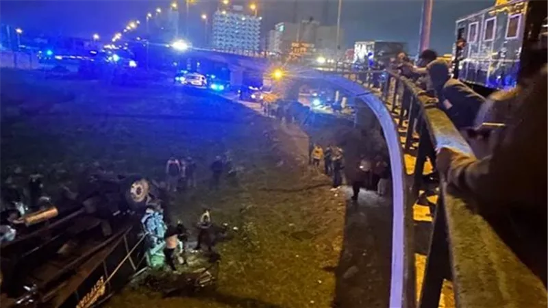 إصابة 22 فرد أمن مركزي في انقلاب سيارة ترحيلات بالبحيرة