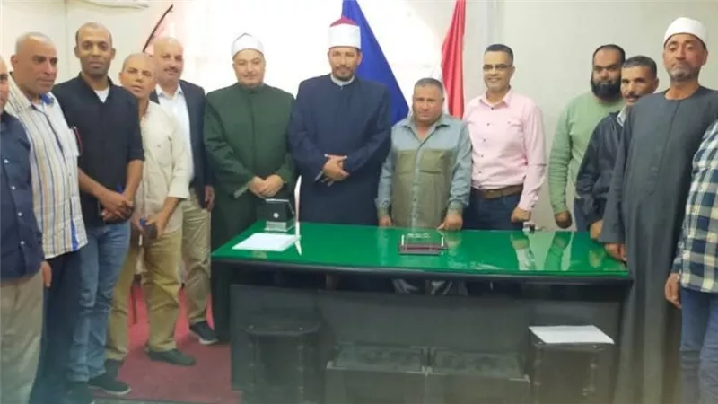 مديرية أوقاف البحيرة تستقبل وكيل الوزارة الجديد
