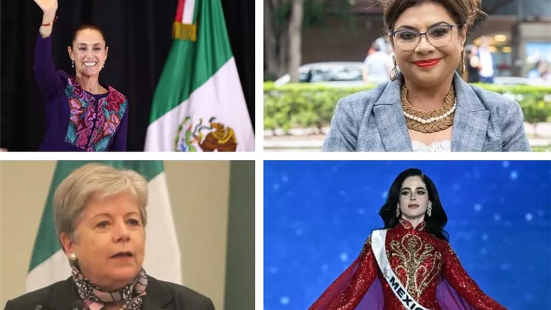 من رئيسة الجمهورية إلى ملكة الكون.. 4 نساء يحكمن المكسيك