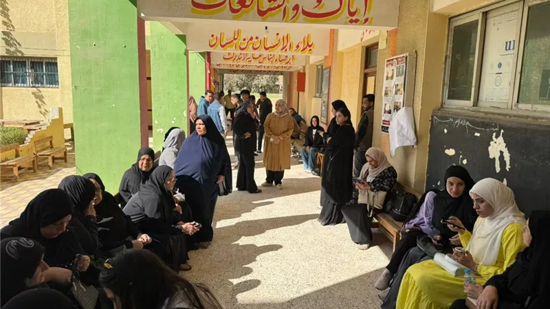 اللجنة العامة بشبرا الخيمة تعلن الحصر العددي لانتخابات مجلس النواب 