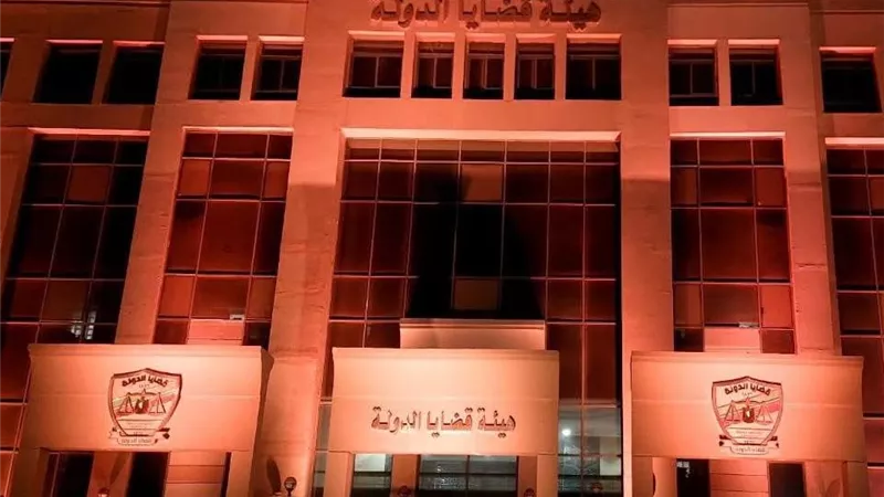 هيئة قضايا الدولة تضيء مقراتها وتنظم ندوات لمناهضة العنف ضد المرأة |صور