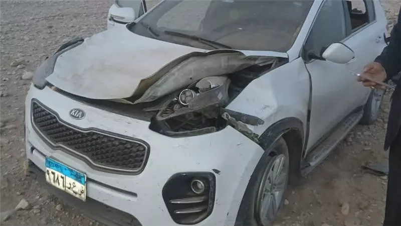 إصابة المرشح السابق لانتخابات الشيوخ ياسر الصحابي بعد تهشم سيارته بالأقصر