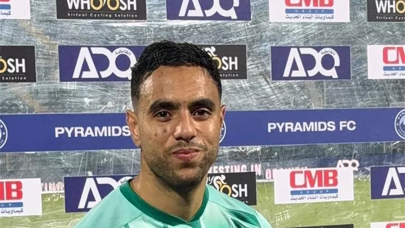 الشيبي أفضل لاعب في مباراة بيراميدز ضد المقاولون العرب