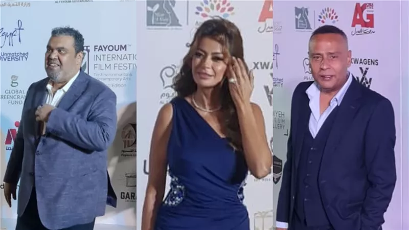 أحمد فتحي وداليا مصطفى ومحمود عبد المغني يتألقون في افتتاح مهرجان الفيوم