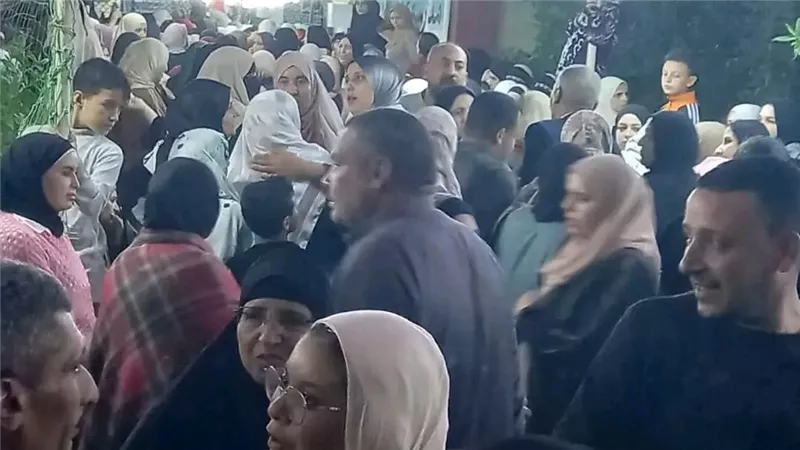 توافد الناخبين بقرية الضهرية بمركز شربين 